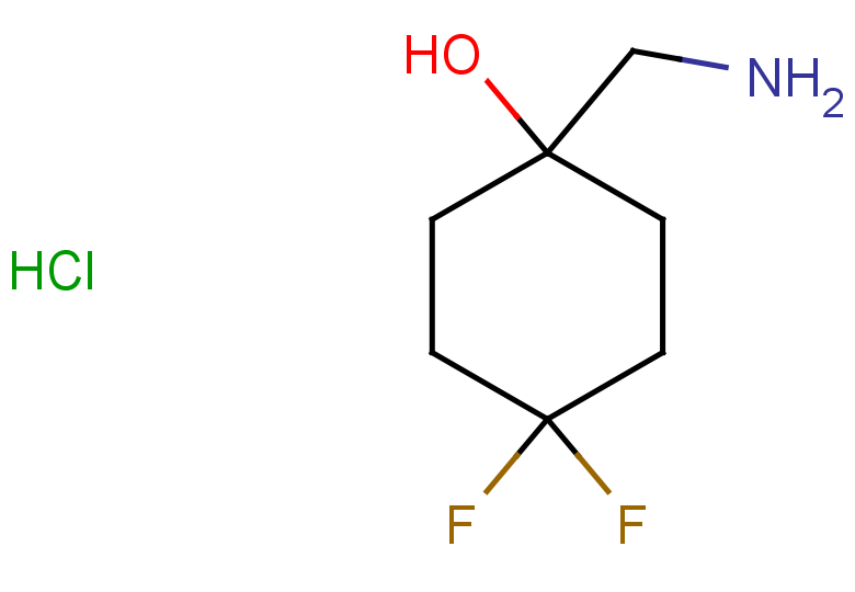 1-(aminomethyl)-4,4-difluorocyclohexan-1-ol hydrochloride