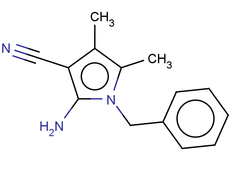 2-amino-1-benzyl-4,5-dimethyl-1H-pyrrole-3-carbonitrile
