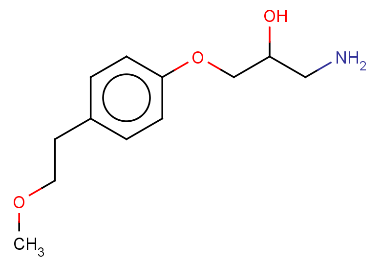 1-amino-3-[4-(2-methoxyethyl)phenoxy]propan-2-ol
