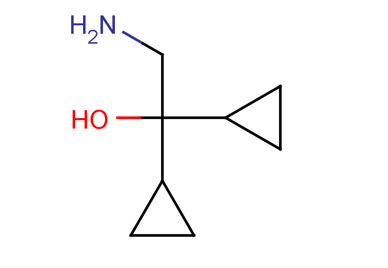 2-amino-1,1-dicyclopropylethan-1-ol