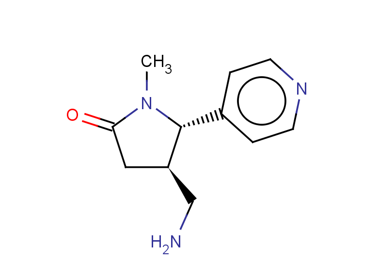 rac-(4R,5S)-4-(aminomethyl)-1-methyl-5-(pyridin-4-yl)pyrrolidin-2-one