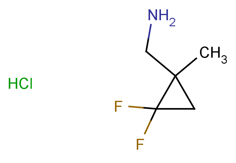 (2,2-difluoro-1-methylcyclopropyl)methanamine hydrochloride