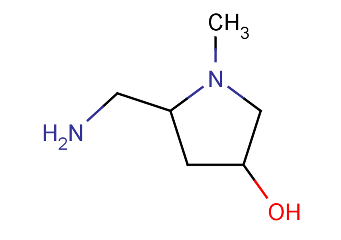 5-(aminomethyl)-1-methylpyrrolidin-3-ol, Mixture of diastereomers