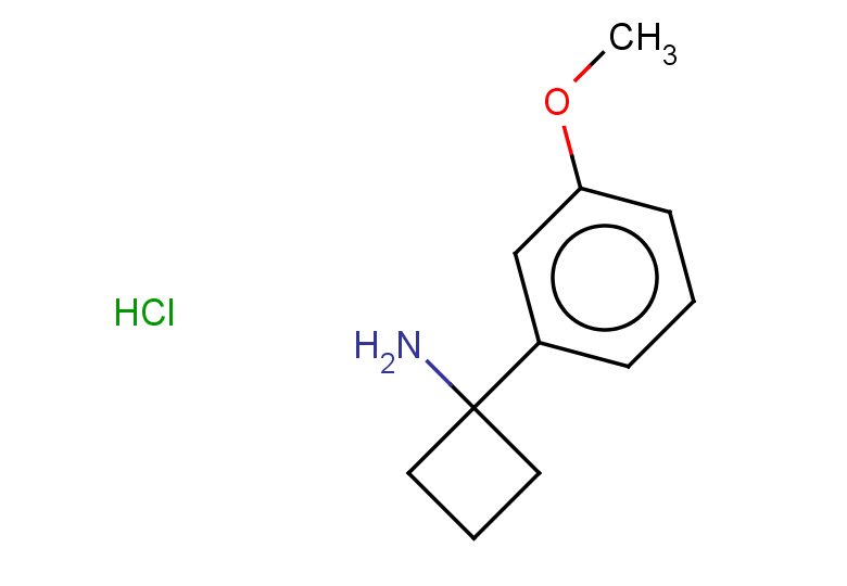1-(3-methoxyphenyl)cyclobutan-1-amine hydrochloride