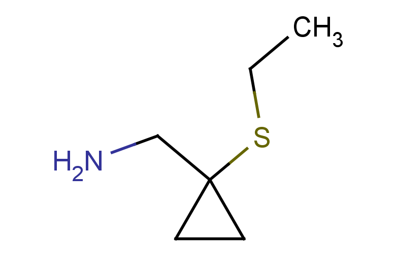 [1-(ethylsulfanyl)cyclopropyl]methanamine
