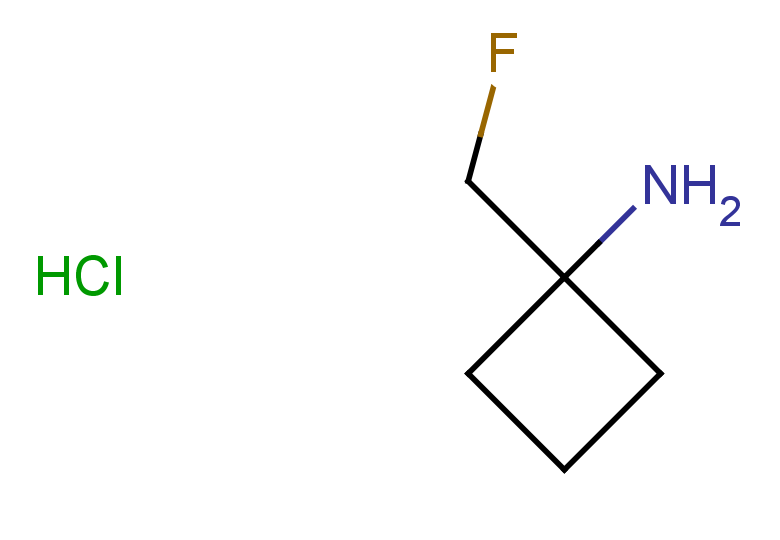 1-(fluoromethyl)cyclobutan-1-amine hydrochloride