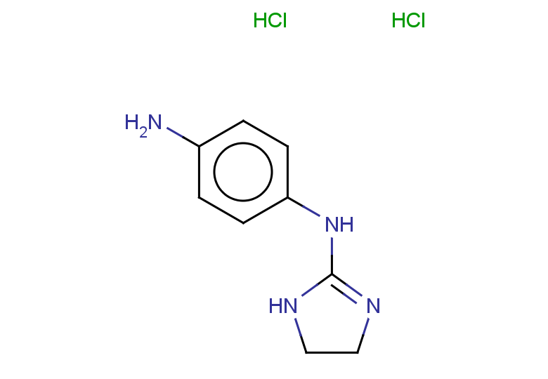 N1-(4,5-dihydro-1H-imidazol-2-yl)benzene-1,4-diamine dihydrochloride
