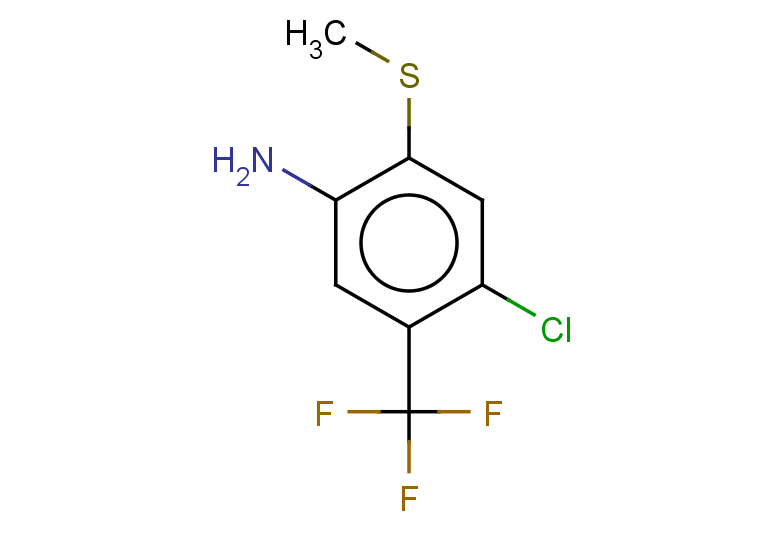 4-chloro-2-(methylsulfanyl)-5-(trifluoromethyl)aniline