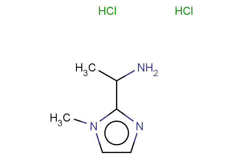 1-(1-methyl-1H-imidazol-2-yl)ethan-1-amine dihydrochloride