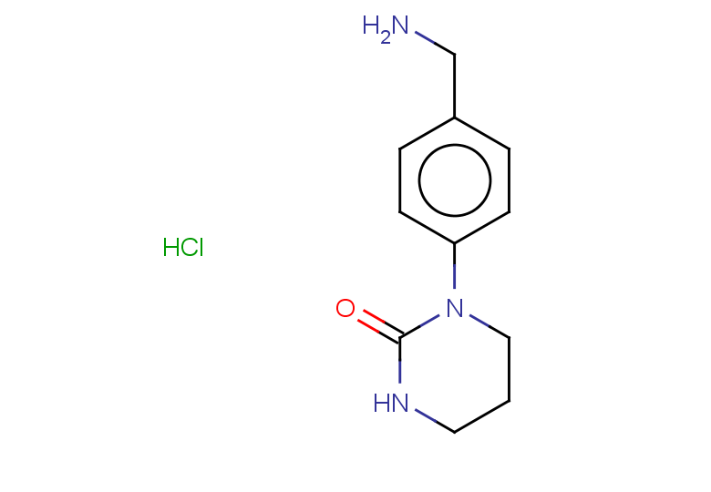 1-[4-(aminomethyl)phenyl]-1,3-diazinan-2-one hydrochloride