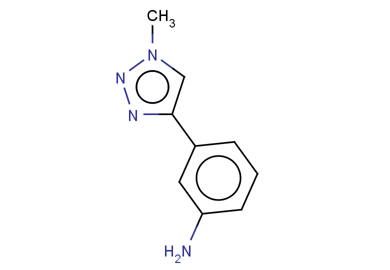 3-(1-methyl-1H-1,2,3-triazol-4-yl)aniline