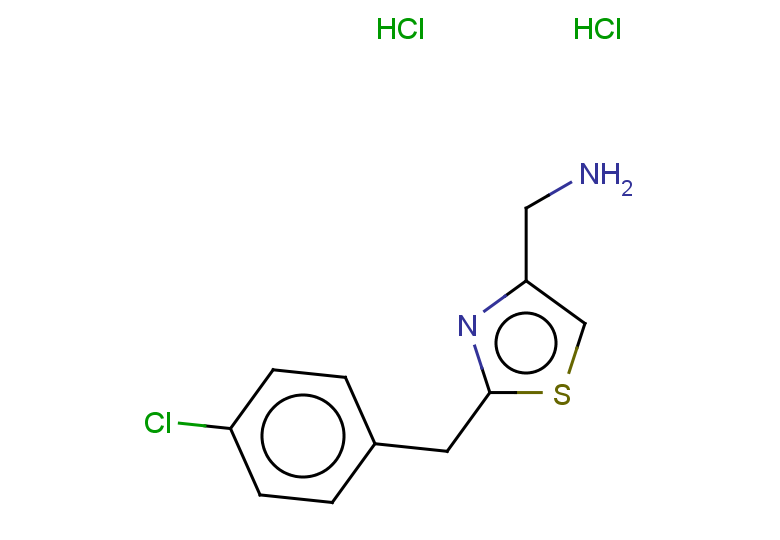 {2-[(4-chlorophenyl)methyl]-1,3-thiazol-4-yl}methanamine dihydrochloride