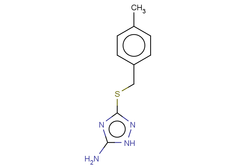 3-{[(4-methylphenyl)methyl]sulfanyl}-1H-1,2,4-triazol-5-amine