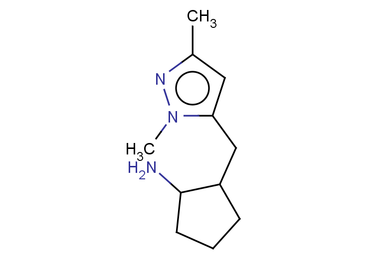 2-[(1,3-dimethyl-1H-pyrazol-5-yl)methyl]cyclopentan-1-amine