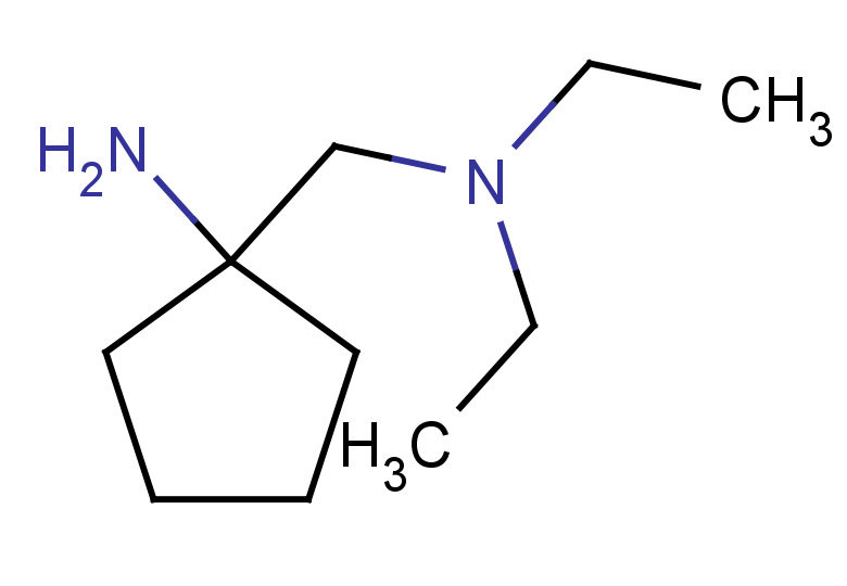 1-[(diethylamino)methyl]cyclopentan-1-amine