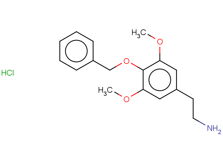 2-[4-(benzyloxy)-3,5-dimethoxyphenyl]ethan-1-amine hydrochloride