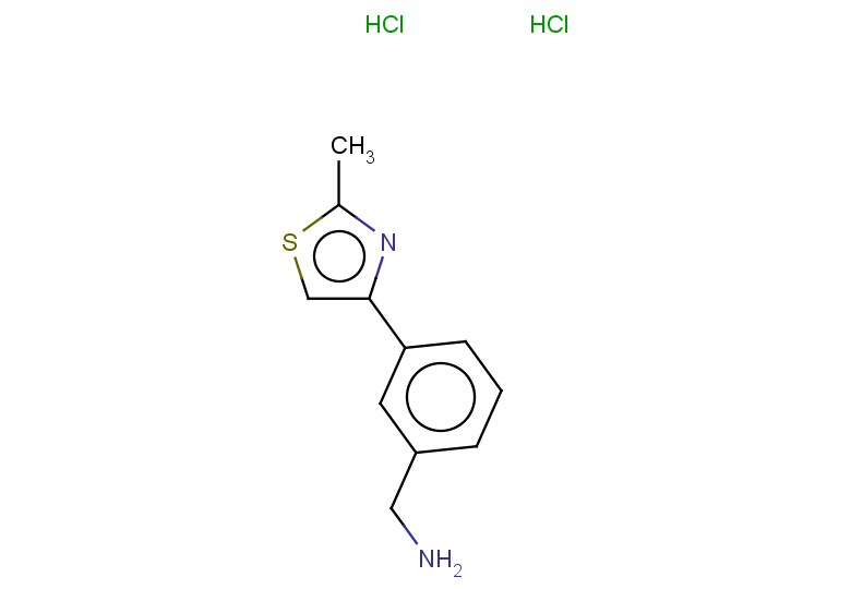 [3-(2-methyl-1,3-thiazol-4-yl)phenyl]methanamine dihydrochloride