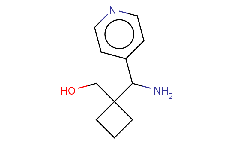 {1-[amino(pyridin-4-yl)methyl]cyclobutyl}methanol