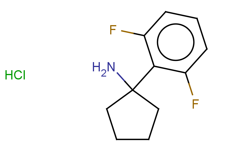 1-(2,6-difluorophenyl)cyclopentan-1-amine hydrochloride