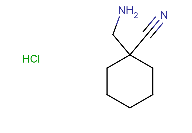 1-(aminomethyl)cyclohexane-1-carbonitrile hydrochloride