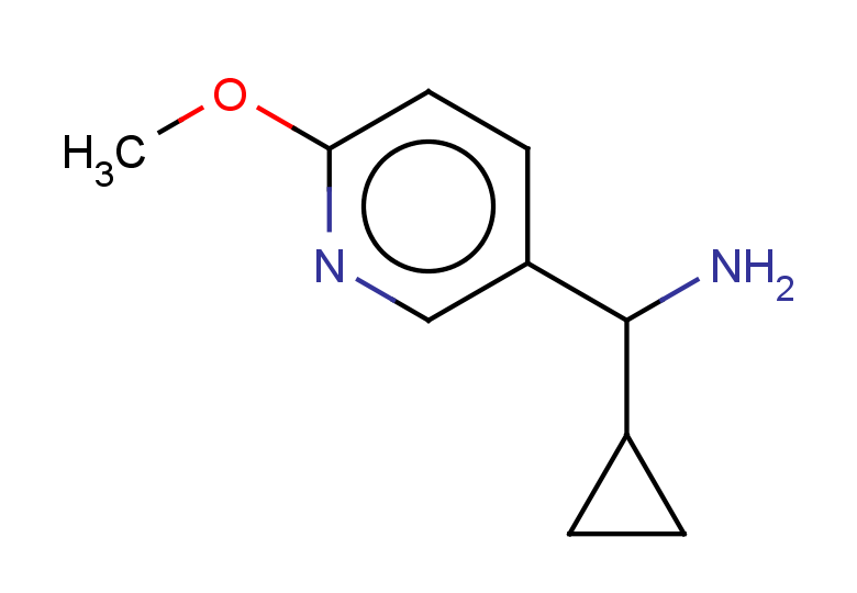 cyclopropyl(6-methoxypyridin-3-yl)methanamine
