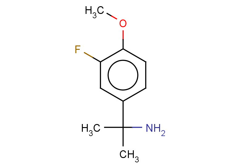 2-(3-fluoro-4-methoxyphenyl)propan-2-amine