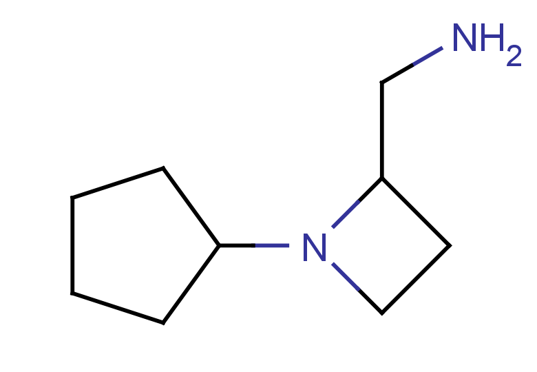 (1-cyclopentylazetidin-2-yl)methanamine