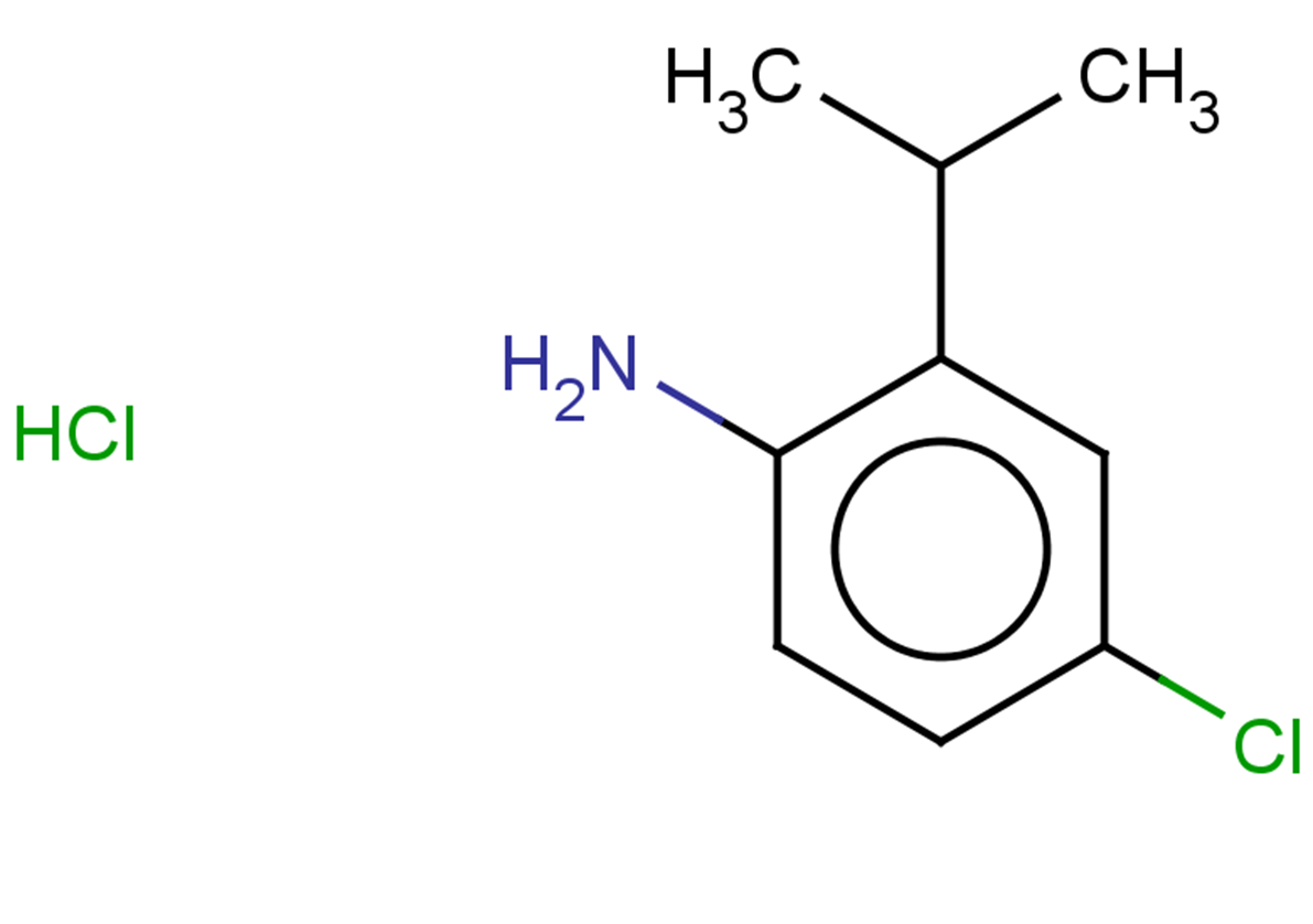 4-chloro-2-(propan-2-yl)aniline hydrochloride