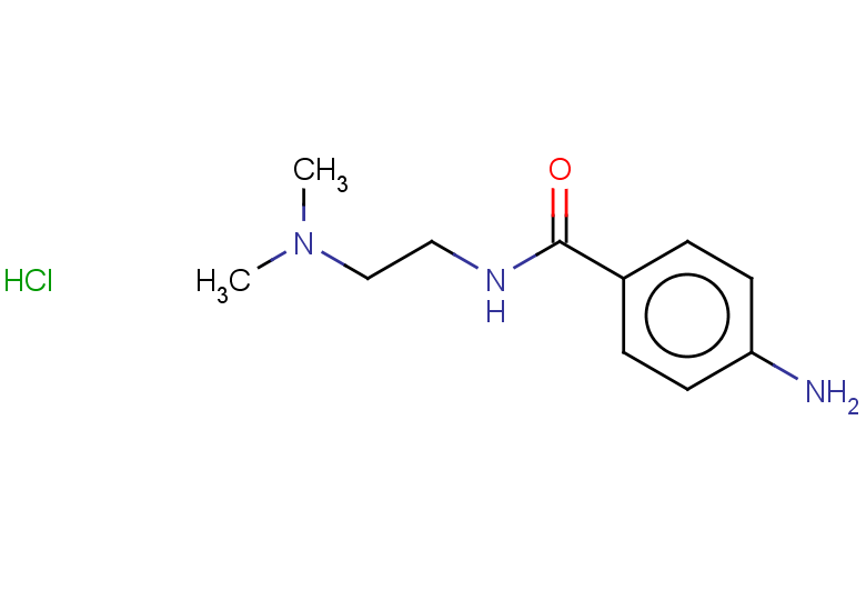 4-amino-N-[2-(dimethylamino)ethyl]benzamide hydrochloride