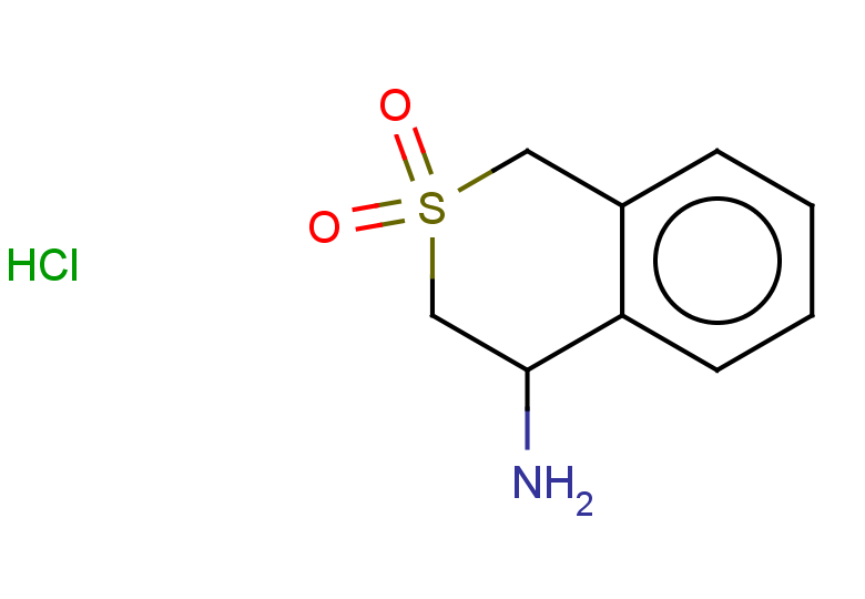 4-amino-3,4-dihydro-1H-2lambda6-benzothiopyran-2,2-dione hydrochloride
