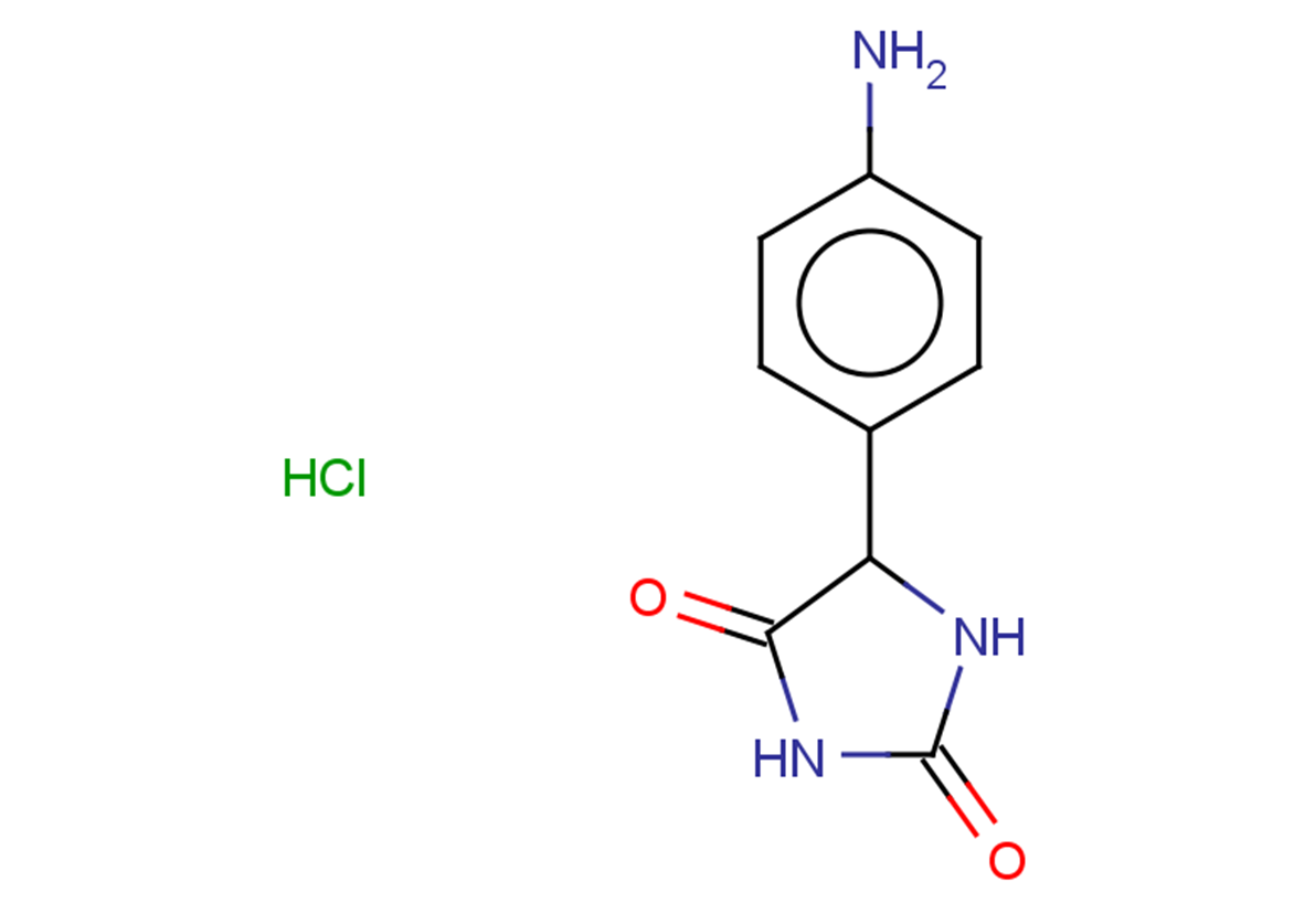 5-(4-aminophenyl)imidazolidine-2,4-dione hydrochloride