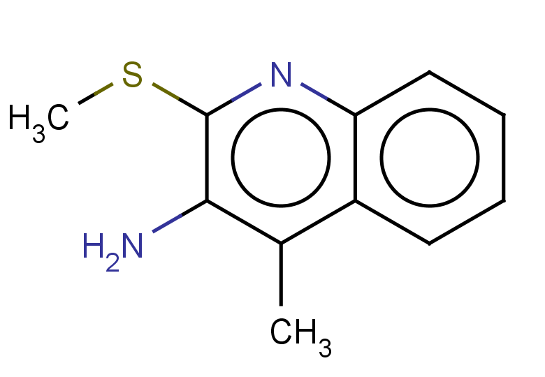 4-methyl-2-(methylsulfanyl)quinolin-3-amine