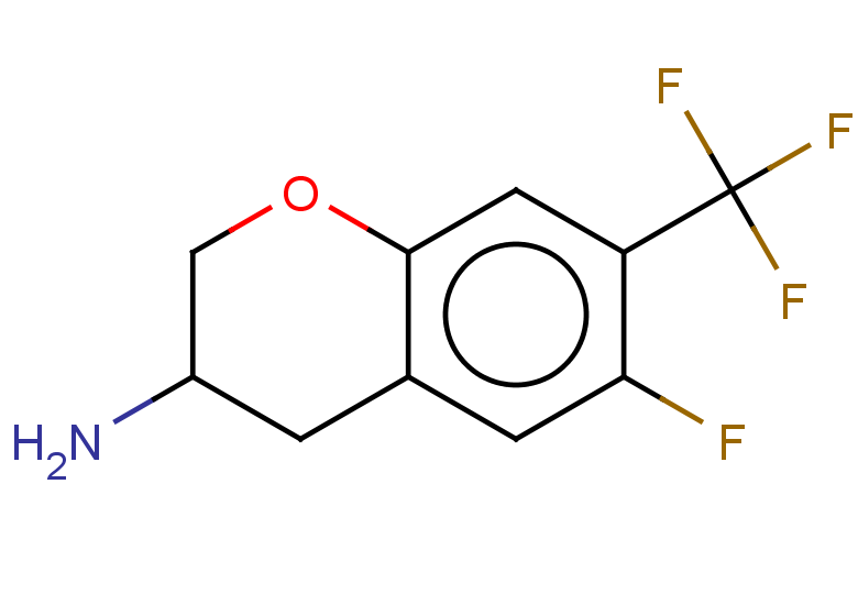 6-fluoro-7-(trifluoromethyl)-3,4-dihydro-2H-1-benzopyran-3-amine