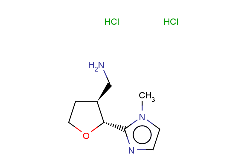 rac-[(2R,3S)-2-(1-methyl-1H-imidazol-2-yl)oxolan-3-yl]methanamine dihydrochloride