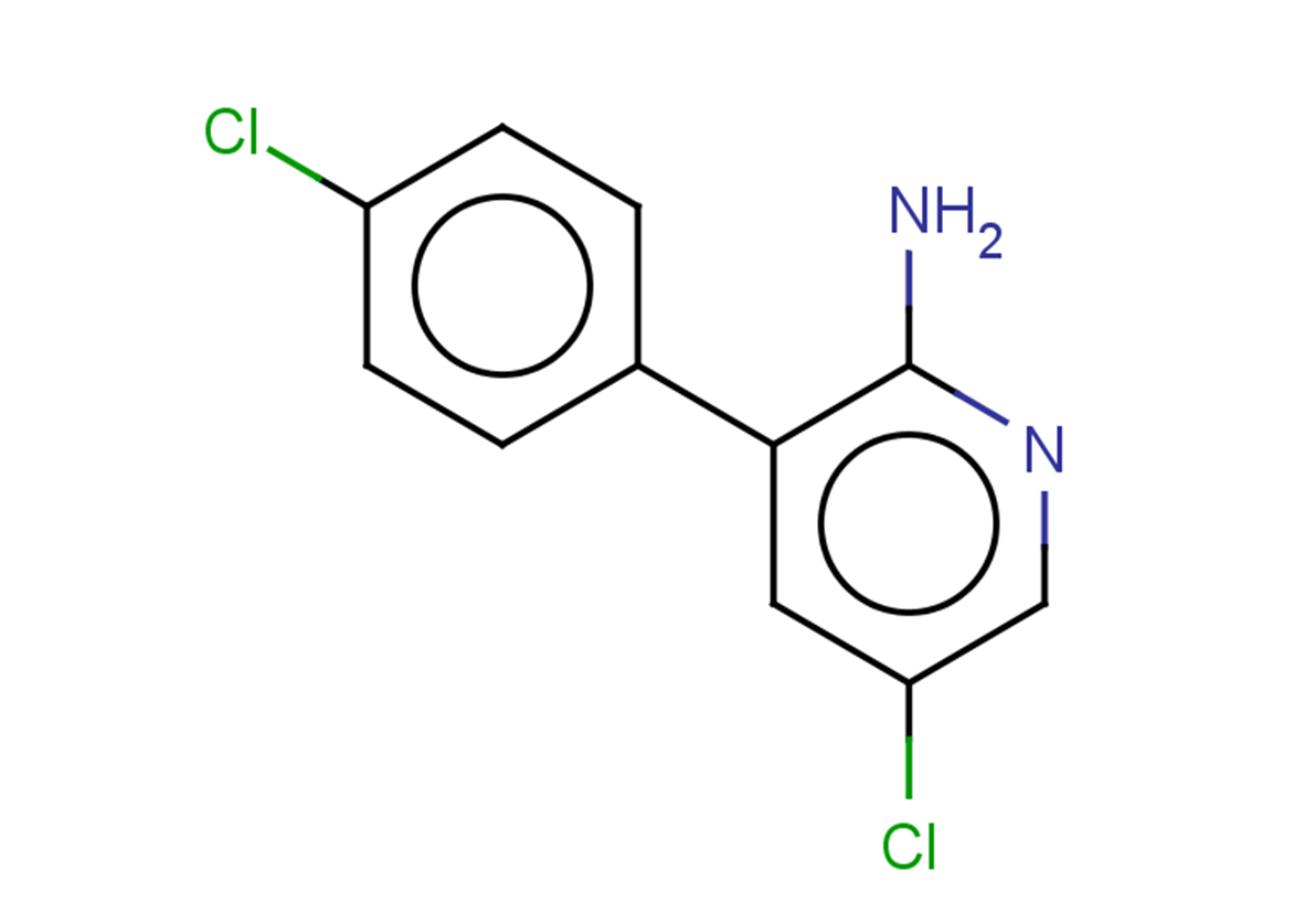 5-chloro-3-(4-chlorophenyl)pyridin-2-amine