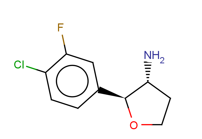 rac-(2R,3S)-2-(4-chloro-3-fluorophenyl)oxolan-3-amine