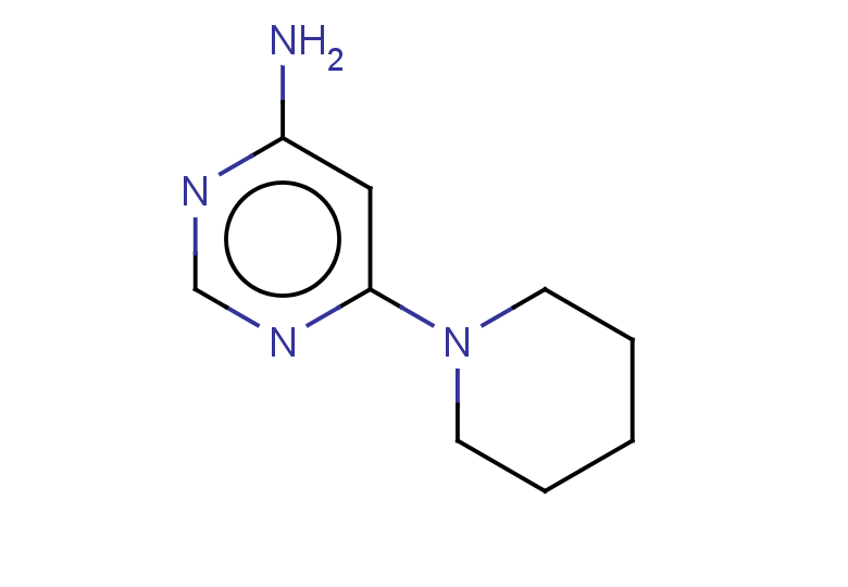 6-(piperidin-1-yl)pyrimidin-4-amine