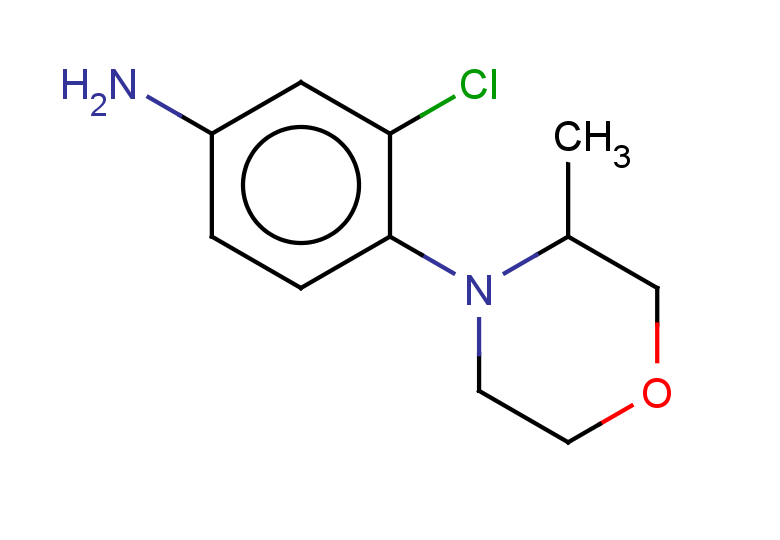 3-chloro-4-(3-methylmorpholin-4-yl)aniline