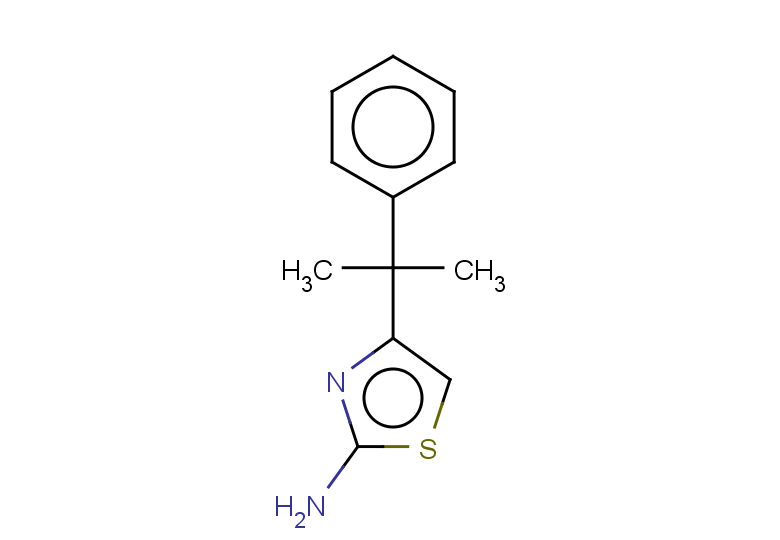 4-(2-phenylpropan-2-yl)-1,3-thiazol-2-amine