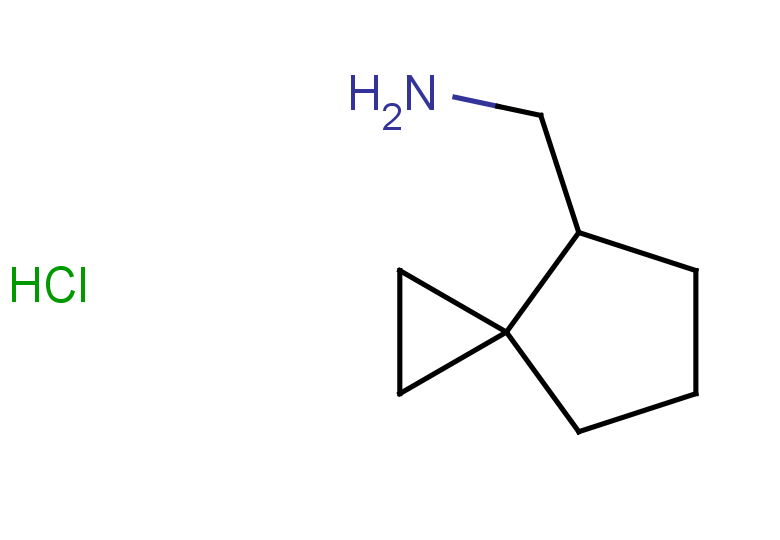 {spiro[2.4]heptan-4-yl}methanamine hydrochloride