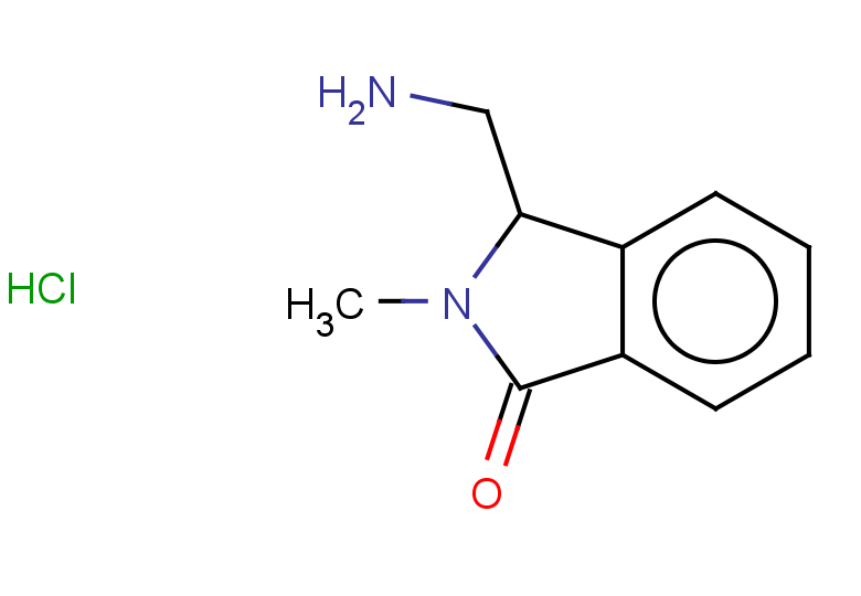3-(aminomethyl)-2-methyl-2,3-dihydro-1H-isoindol-1-one hydrochloride