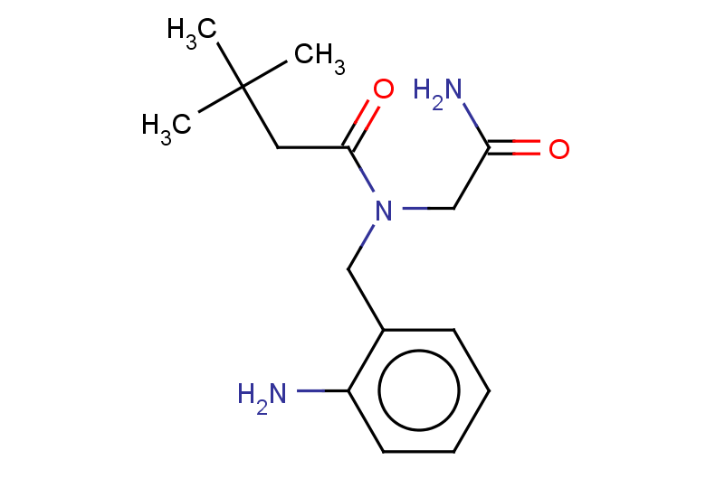 N-[(2-aminophenyl)methyl]-N-(carbamoylmethyl)-3,3-dimethylbutanamide