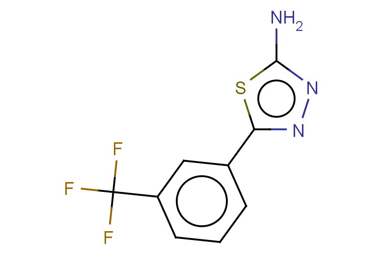 5-[3-(trifluoromethyl)phenyl]-1,3,4-thiadiazol-2-amine