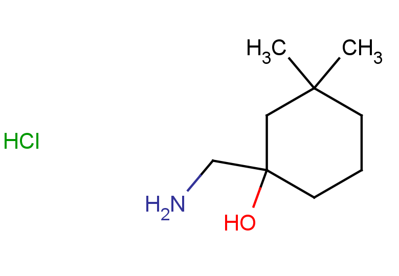 1-(aminomethyl)-3,3-dimethylcyclohexan-1-ol hydrochloride