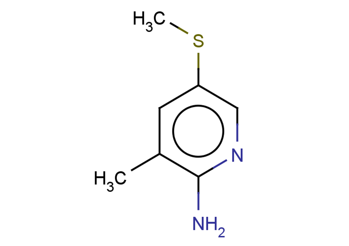 3-methyl-5-(methylsulfanyl)pyridin-2-amine