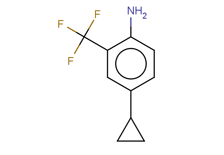 4-cyclopropyl-2-(trifluoromethyl)aniline