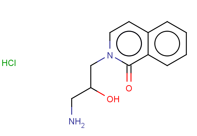2-(3-amino-2-hydroxypropyl)-1,2-dihydroisoquinolin-1-one hydrochloride