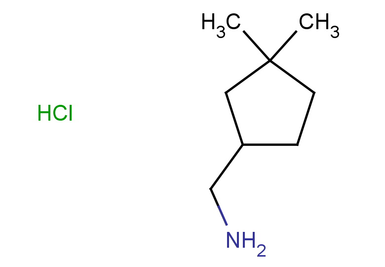 (3,3-dimethylcyclopentyl)methanamine hydrochloride