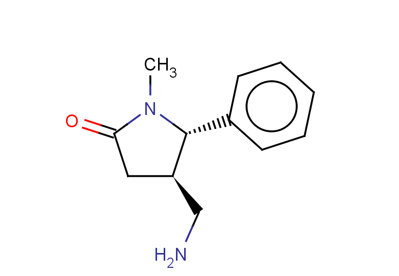 rac-(4R,5S)-4-(aminomethyl)-1-methyl-5-phenylpyrrolidin-2-one, trans