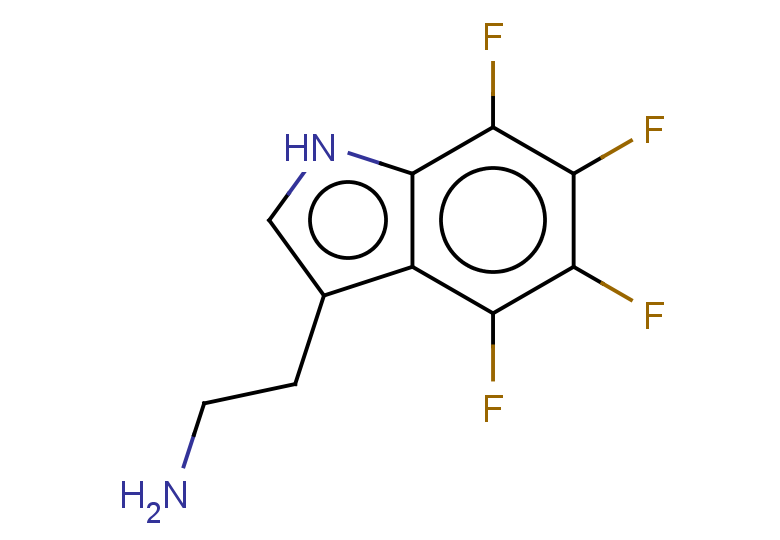 2-(4,5,6,7-tetrafluoro-1H-indol-3-yl)ethan-1-amine